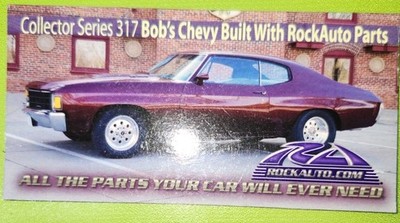 Rock Auto Parts Collector Series Magnet #317 Bob's Chevy 