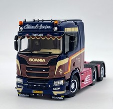 Scania R normal CR20N 6x2 tag axle " Allan & Jesper " WSI truck models 1:50