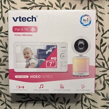 Vtech VM7468HQ Video Series Pan  Tilt Video Monitor White-BRAND NEW