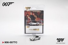 James Bond 007 The World Is Not Enough BMW Z8 LHD Chinese 1:64 Mini GT 906-007TC