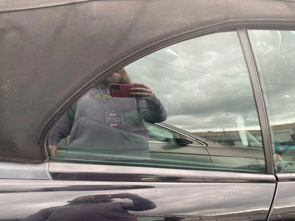 Rear Passenger Quarter Window Glass BMW 650I Right 07 08 09 10 - Изображение 2 из 4