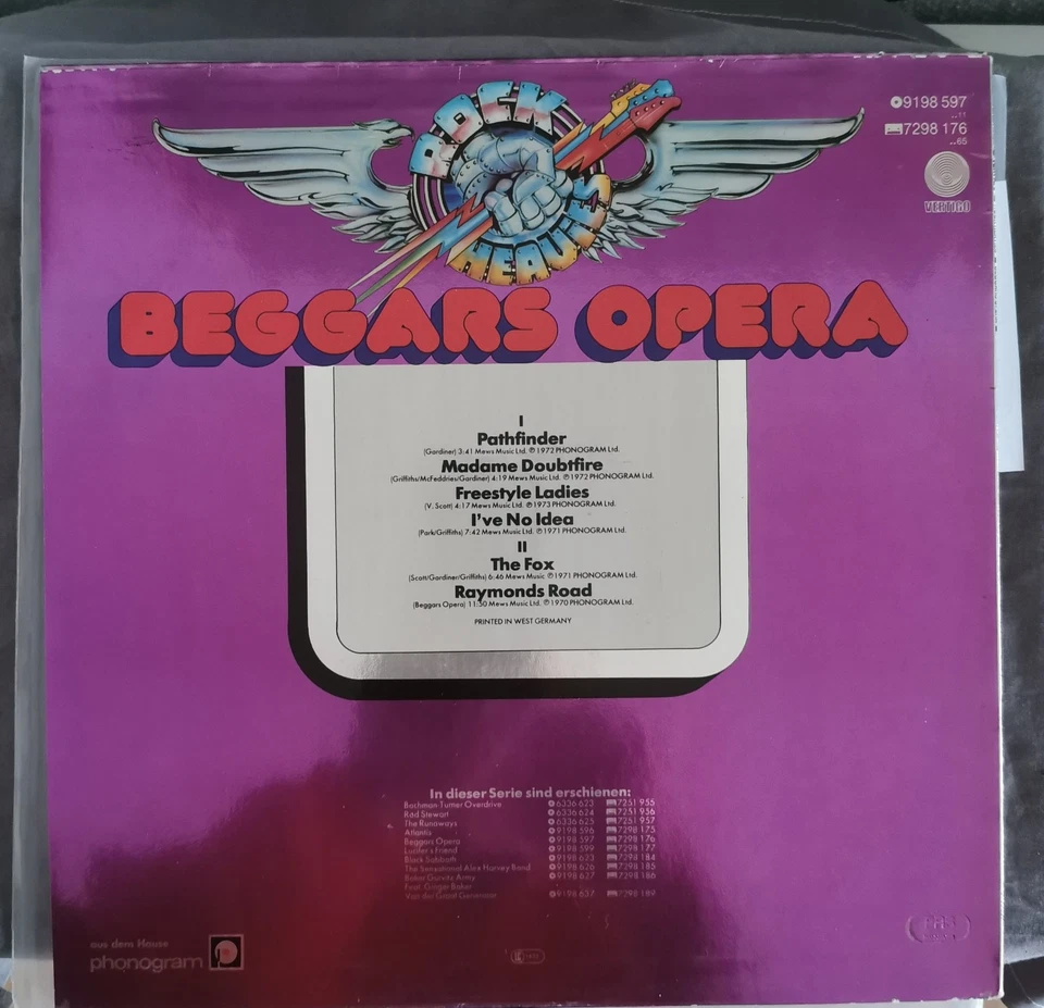 BEGGARS OPERA - Rock Heavies (Vertigo) - Bild 2 von 4
