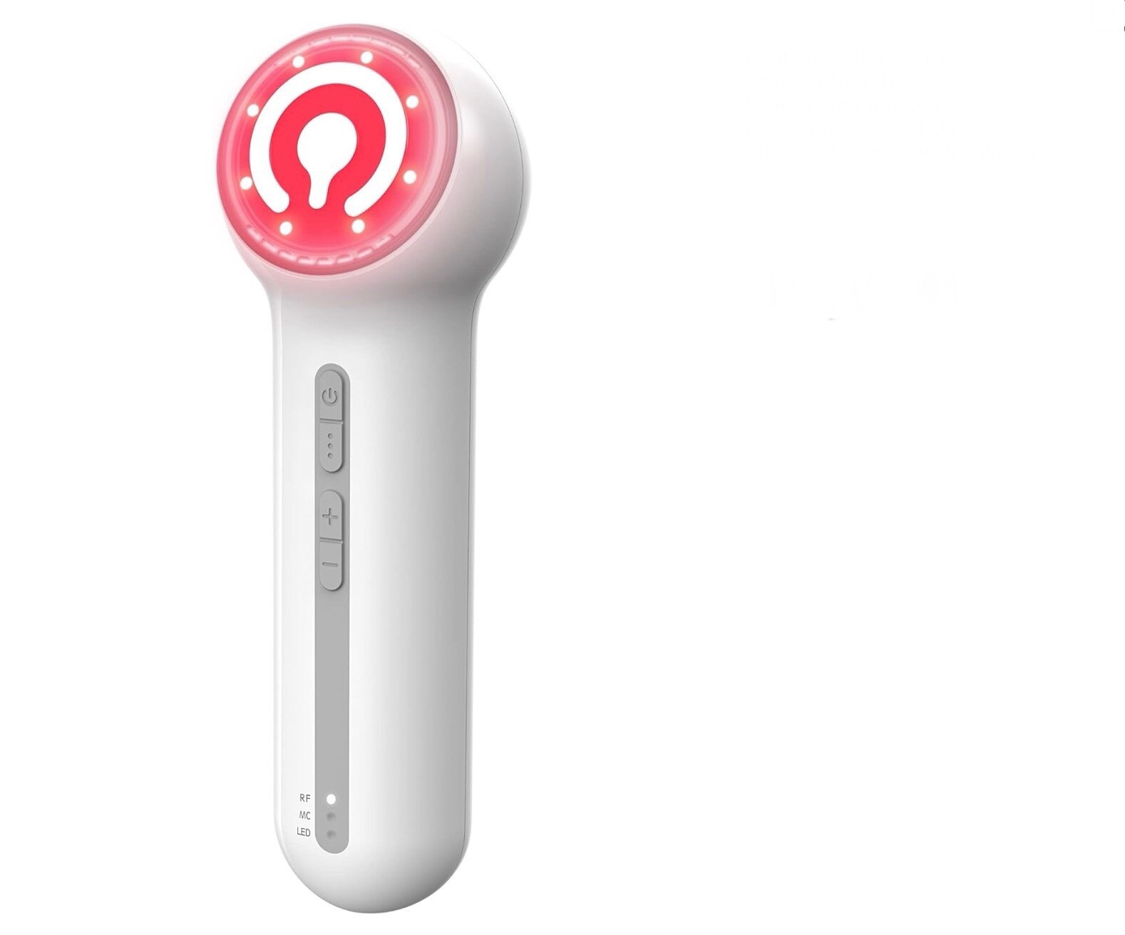 Homedics NEA Trattamento Anti-Aging con Microcorrente e LED Rosso