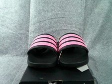 ADIDAS ADILETTE ESTRAP UNISEX KIDS 2 US BRAND NEW IN BOX BLACK PINK JR5330