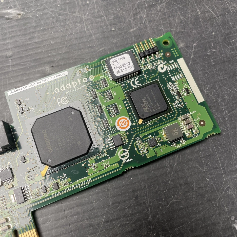 Adaptec ASC-29320LPE U320 Controller SCSI PCI-e (K36-33#d) - Bild 4 von 4