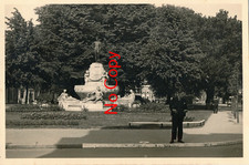 Foto Wehrmacht Denkmal Statue Park Leeuwarden Friesland Holland WK2 X292