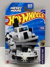 Hot Wheels 2025 Disney Mickey Mouse Steamboat 166/250 HW Screen Time 10/10 NIP