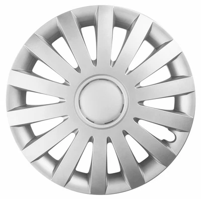 Set of 4 Wheel Trims 13" – Silver – Fits 13" Steel Wheels - Image 1 of 4