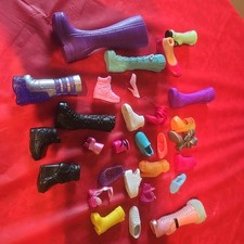 Various Doll Shoes, Only One From Each Pair From Boots,high Heels, Tennis Shoes