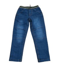 🥰 Thermohose Thermojeans Gr. 116 blau Joggerstile m. Gummibund & Kordel