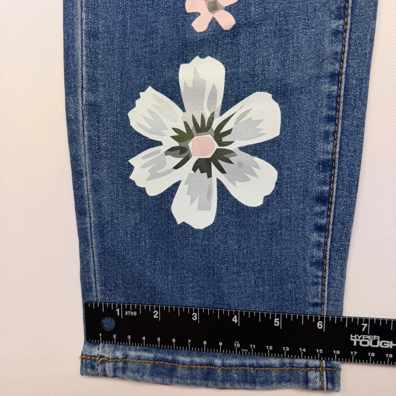 Unbranded Floral Leopard Patchwork Distressed Str… - image 11