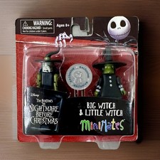 Nightmare Before Christmas MiniMates Figures Big Witch Little Witch NBXTRU3🧹