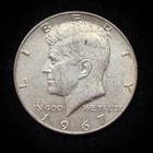 40% Silver 1967 Kennedy Half Dollar - 06-19