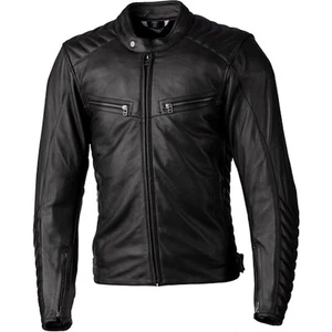 RST Roadster 3 Ce Leather Motorcycle Jacket Black Vintage