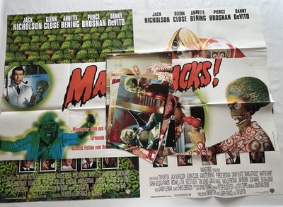 Mars Attacks 2x Kinoplakat Poster A1 + 4 Grossfotos + 12 Aushangfoto + Querfotos