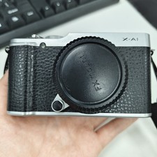 Fujifilm Fuji X-A1 16.3MP Mirrorless Digital Camera Body Only Silver English