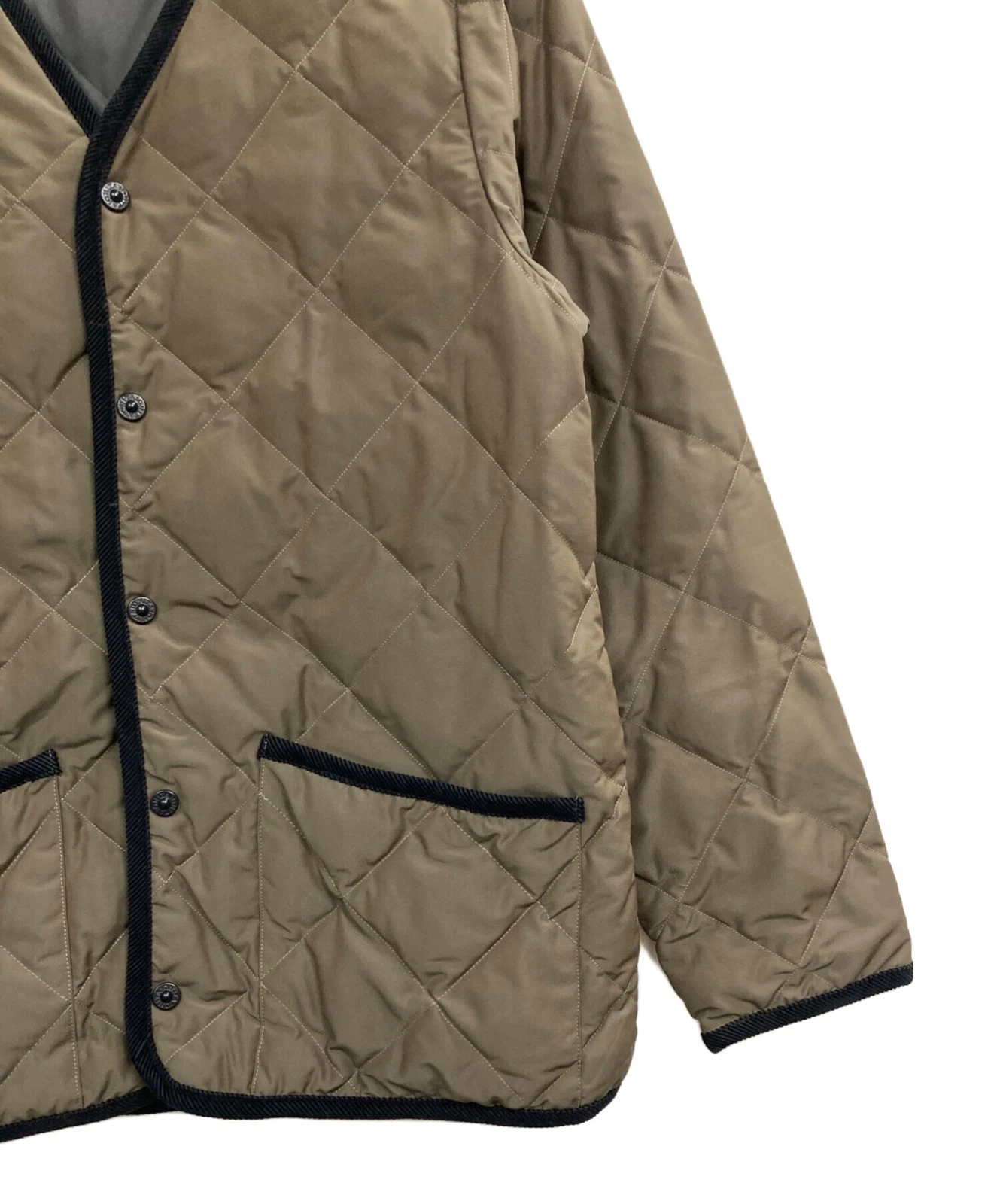 TAION x Journal Standard relume Collaboration Quilted Jacket Men's Size 3 Beige image 4