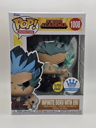Funko Pop! My Hero Academia Infinite Deku With Eri GITD Funko Shop Exclusive