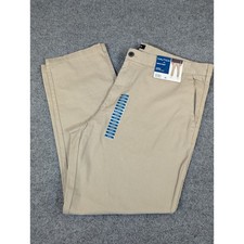 Nautica Mens Deck Pant Classic Fit Flat Front Khaki Chino Pants 40x30 NWT 2315