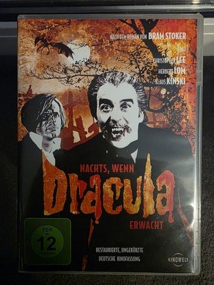 Bram Stoker - Nachts, wenn Dracula erwacht - Christopher Lee - Uncut - DVD