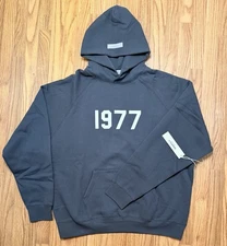 Essentials Fear of God  1977 Iron Hoodie Size Large