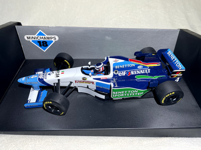 Minichamps Benetton Berger #4 Showcar 1996, Art.-Nr. 180960094 Modellauto 1/18