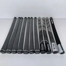 11 grey Golf Pride non-slip golf grips MCC Plus 4 standard & Tour Velvet 360