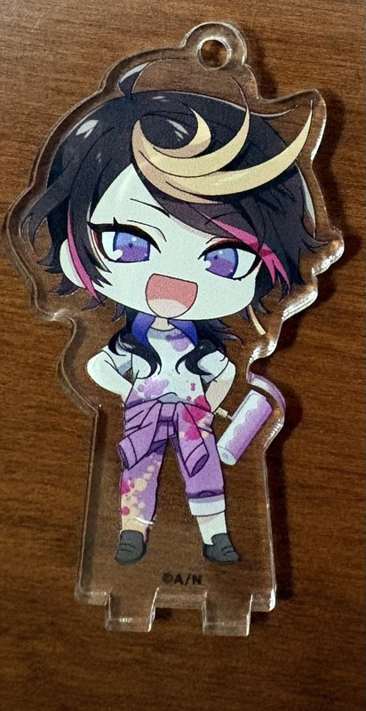 NIJISANJI EN Shu Yamino Animate Cafe Graffiti Acrylic Stand Keychain Luxiem VTub
