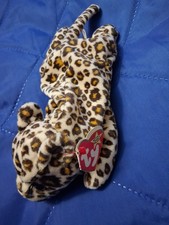 Ty Beanie Babies Freckles the Spotted Leopard Plush Toy 