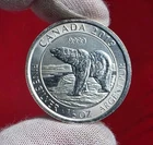 2019 Canada Polar Bear - 1/2 troy oz .999 Fine Silver Fractional Round Coin Bar