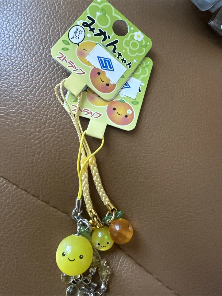 Japanese Phone Charm Keychain/Trinket/Good Luck Charm Made In Japan New - Image 2 of 4