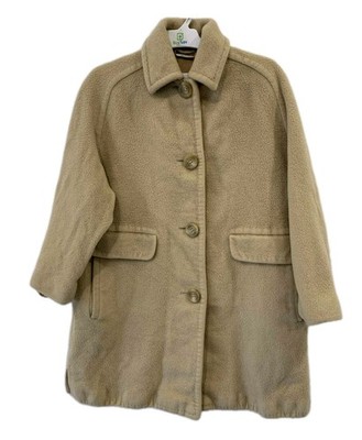 MaxMara Women s Beige Wool Cashmere Coat Jacket Size 40 IT (US 6) #39