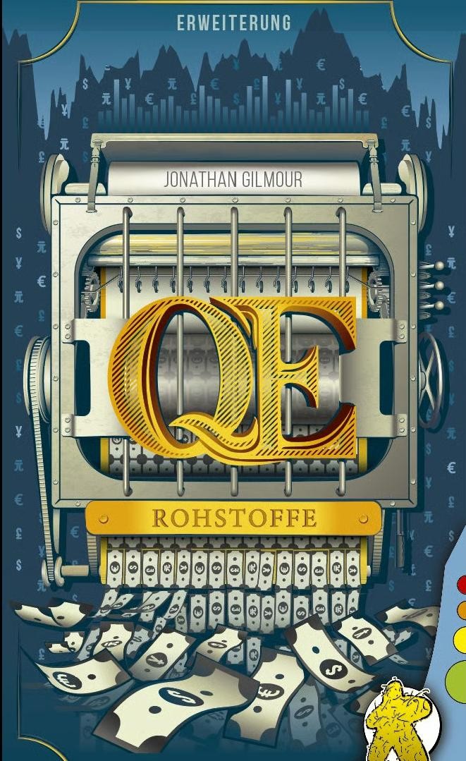 Strohmann Games, Q.E. – Rohstoffe, Erweiterung, Familienspiel, Strategiespiel, 3-5 Spieler, Ab 10+ Jahren, 30 Minuten, Deutsch, Green And Gold - Bild 2