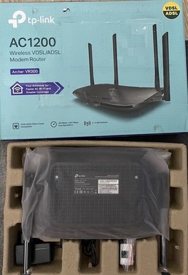 TP-LINK Archer VR300 AC1200 Wireless Modem Router - Schwarz