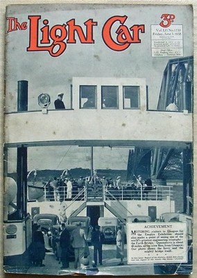 The LIGHT CAR MAGAZINE 3 Jun 1938 Austin Forlite Road Test SHELSLEY WALSH REPORT