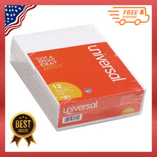 Universal 35614 Scratch Pads, Unruled, 4 x 6, White, 100 Sheet Pads, 12 pack (UN
