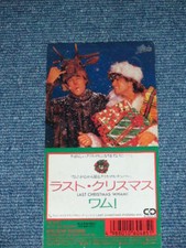 WHAM Japan Only 1984 Tall 3" inch Single CD LAST CHRISTMAS