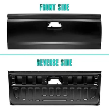 Black Steel Tailgate Assembly For Chevy Silverado GMC Sierra 14-19 W/ Assist