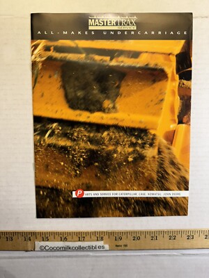 Vintage 1993 John Deere Mastertrax Service All-Makes Undercarriage Brochure