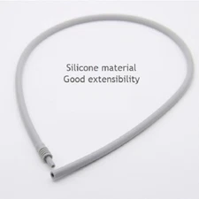 Electronic blood pressure arm band  silicone plastic pipe trachea cuff connector