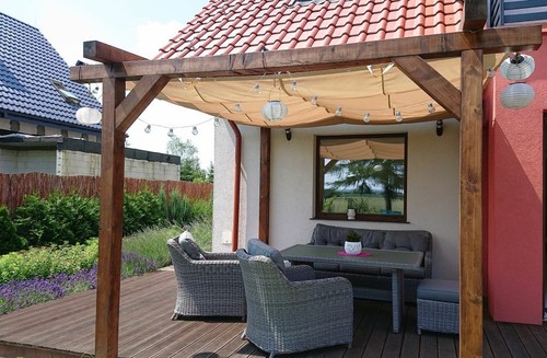 WASSERDICHTE SEILSPANNMARKISE SONNENSEGEL MIT MONTAGESET TERRASSEN & BALKONE - Bild 21 von 56