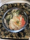 Lesley Roy Designs Hand Made USA 8 Inch Plate Lepidoptera Gold - Signed  ABTUC — photo 3