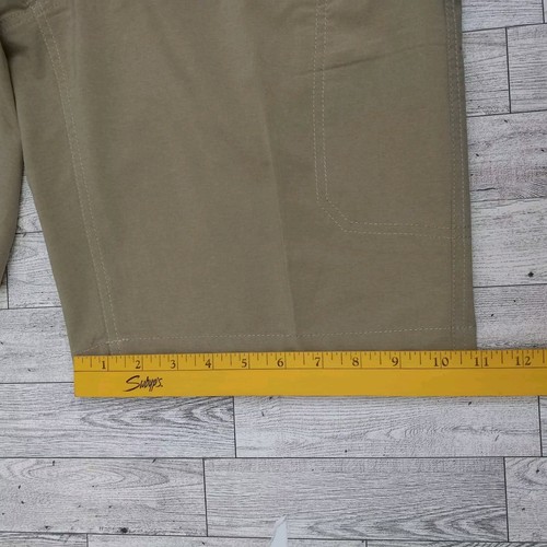Eddie Bauer Travex Shorts Herren 36 Khaki Freizeit Chino Flexion Amphib Performance - Bild 15 von 15