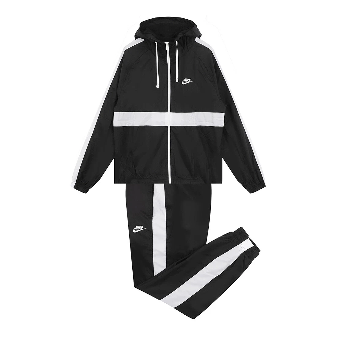 Nike Sportswear Woven Hoody Tracksuit Men's Casual Training Set
