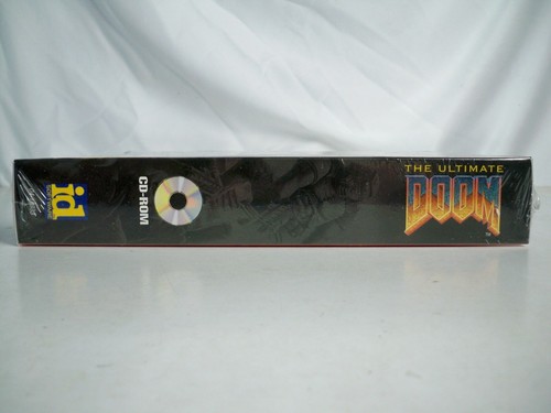K25i05722 ULTIMATE DOOM FLESH CONSUMED MISB MINT SEALED BOX PC 1995 ID SOFTWARE - Picture 3 of 12