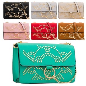 Catenina ecopelle verde in esaurito grigio New rosa tracolla donna nudo decorativo Anello esaurito marrone rosso a Adorable Studs da Nero wxw07qIH8