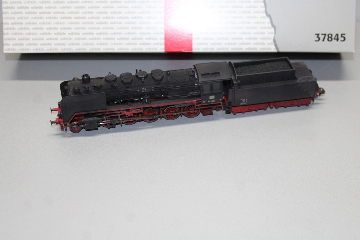 Märklin 37845 Digital Dampflok Baureihe 50 1954 DB gealtert Spur