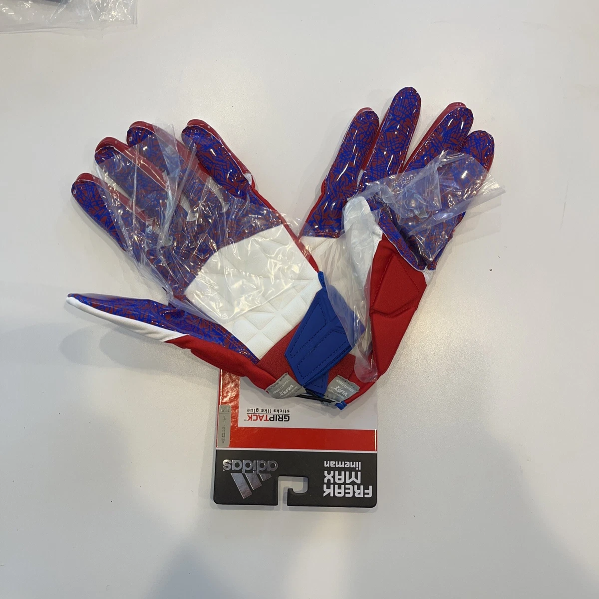 Adidas freak max lineman gloves best sale xl