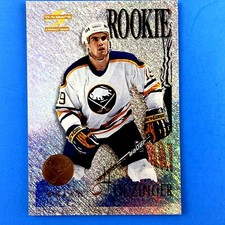 Brian Holzinger 1995-96 Pinnacle Summit Ice Parallel #168 NHL Buffalo Sabres