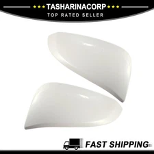 Piece of 1 Two Side Wing Mirror Cover for Toyota RAV4 2013-2019 Aluminum Alloy